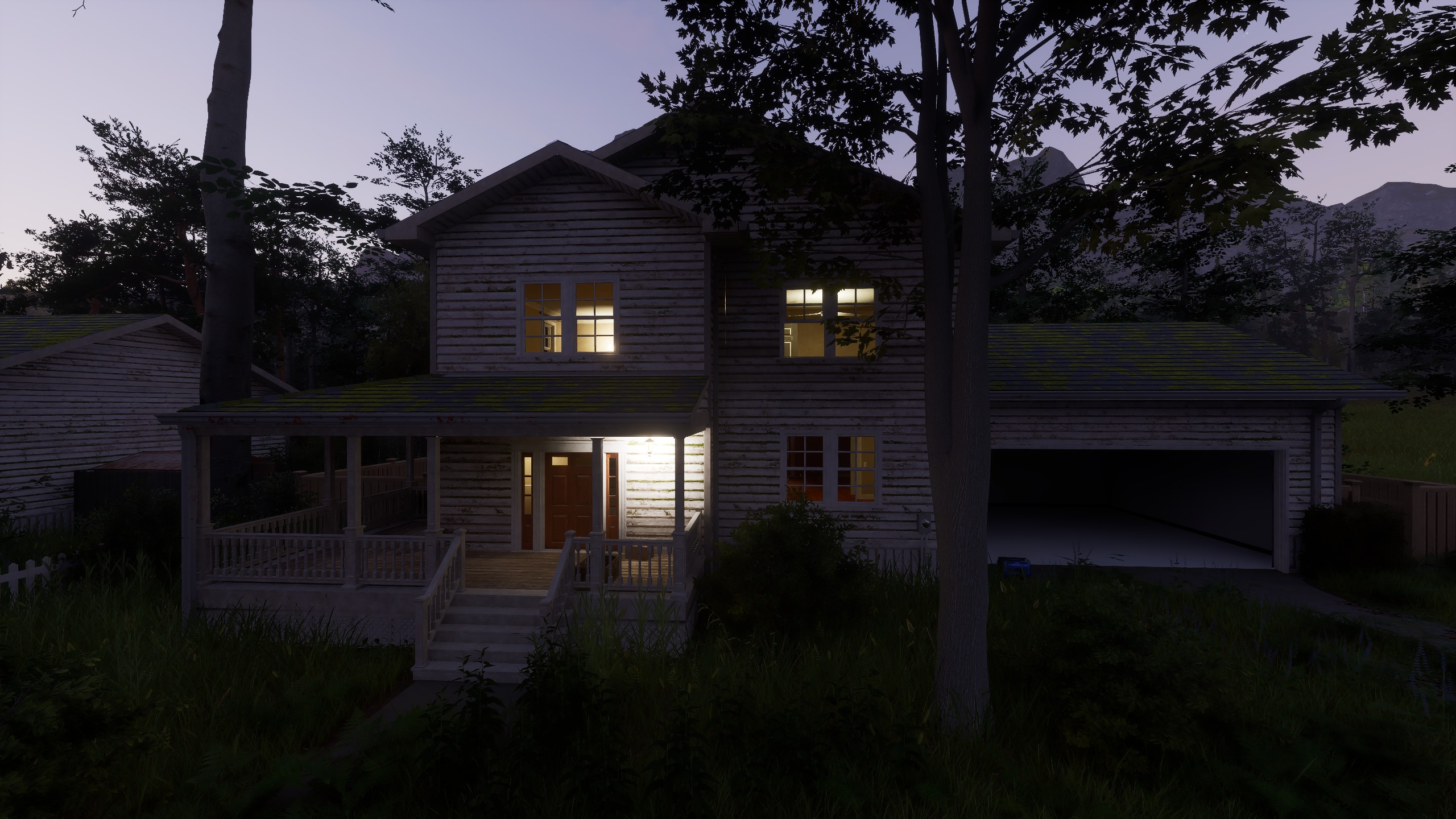 Ardem 官方截图：夜间恢复照明的住宅